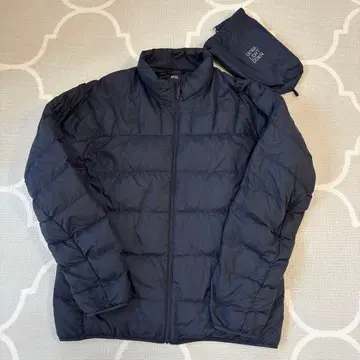 UNIQLO 울트라 라이트 다운 자켓 3D 컷 수납 봉투 포함 L