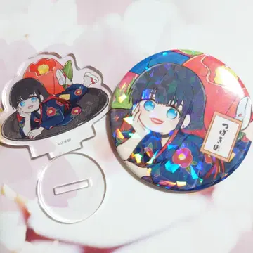 츠바키노 타쿠 화과자 아크릴 스탠드 캔뱃지 윈블 WIND BREAKER