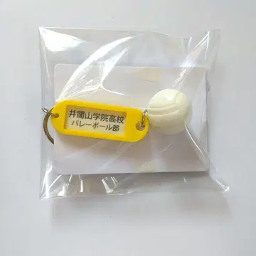 하이큐!! 트레이딩 고교명 부착 열쇠 참 키링 이타치야마 학원 고교