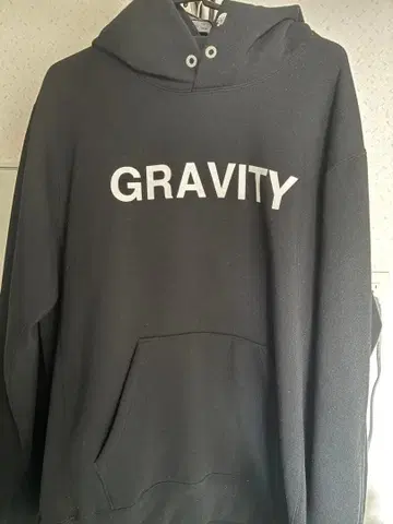 THE NORTH FACE GRAVITY 후드티 블랙 XL 사이즈