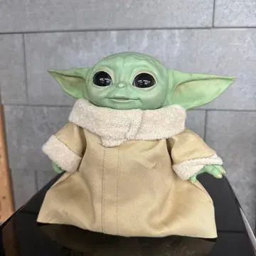 레어 그로구 피규어 약 19cm 베이지 코트