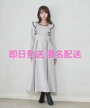 RoseMuse decorte point piping 원피스