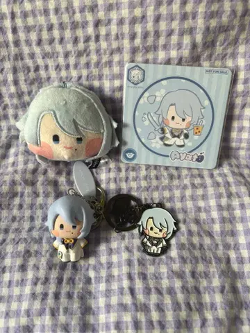 원신 카미사토 아야토 봉제 인형 키링 메탈 키링 minini