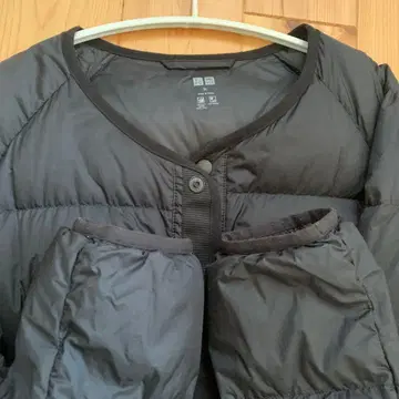 유니클로 UNIQLO 리사이클 다운 자켓 XL 블랙
