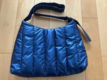 [ 익명 배송 ] MAISON SPECIAL 하프문 숄더백 블루