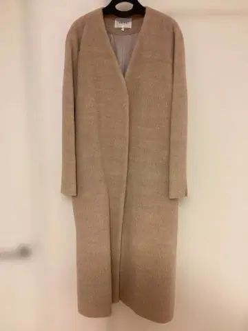 BEIGE, 베이지 샤기 코트 베이지 2 MAWLA 새상품급