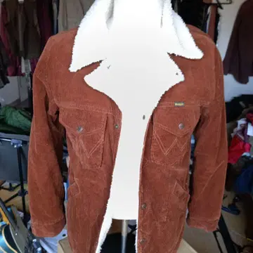 Wrangler 코듀로이 자켓 오렌지