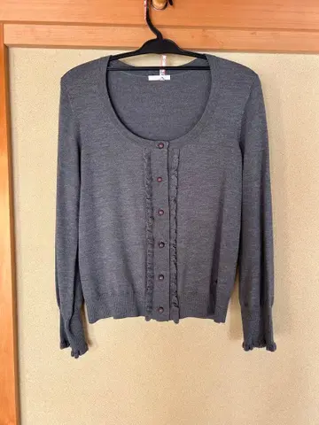 TO BE CHIC 그레이 긴팔 니트