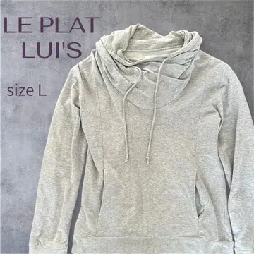 LE PLAT LUI'S 그레이 후드티 S