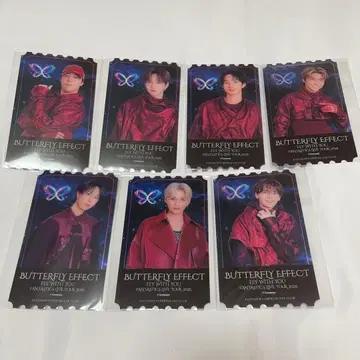 FANTASTICS 클리어 픽처 7장 세트