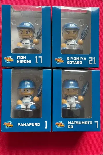 일본햄 파이터즈 x 파워프로 보블헤드 [ 미개봉 ]