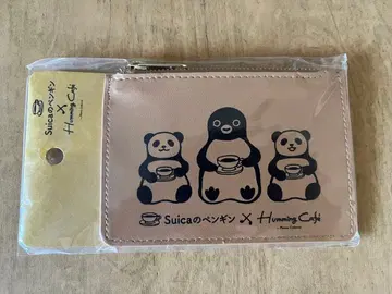 미사용 새상품 Suica 펭귄 x Hummingcafe 코인 패스 케이스