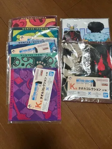 HUNTER x HUNTER 타월 전 7종 세트
