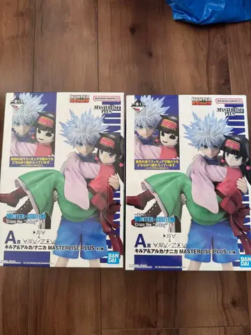 헌터 x 헌터 피규어 키루아 아르카 나니카 A상 2개 세트
