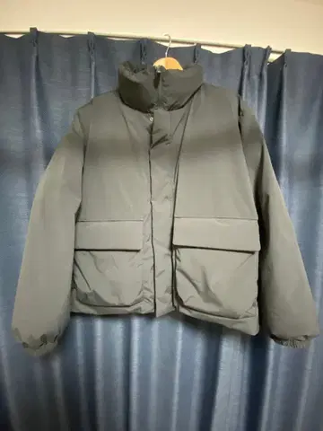 GU 히트 패디드 스탠드 블루종 XL 사이즈 블랙