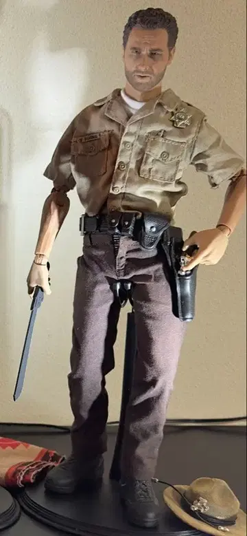 three zero 릭 워킹 데드 1/6 피규어