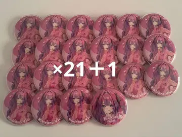 키키라라 비비 우메다 캔뱃지