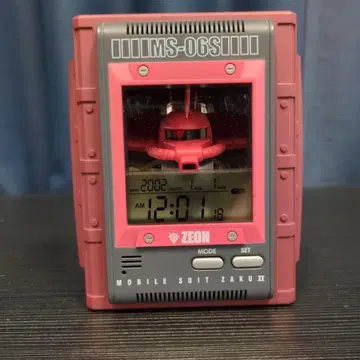 샤아 자쿠 알람 시계 ZAKU 디지털 배틀 사운드