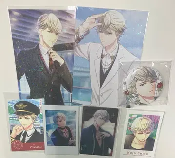 스타마이 쿠죠 소마 캔뱃지 브로마이드 AGF 클리어 카드