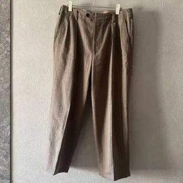 J.S.Homestead 홈스테드 2 플리츠 울 트라우저 팬츠