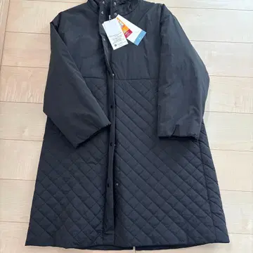 미사용 시마무라 시즌리즌 퀼팅 코트 블랙