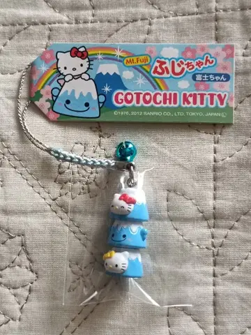 초레어! 지역 한정 키티 후지산 한정 마운트 후지 후지짱 끈 스트랩