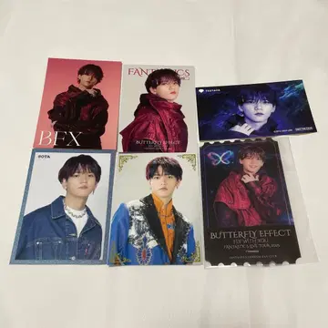 나카지마 소우타 트레이딩 카드 스티커 클리어 픽처 세트