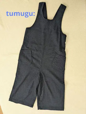 tumugu: 츠무구 살로펫 오버롤 네이비 F