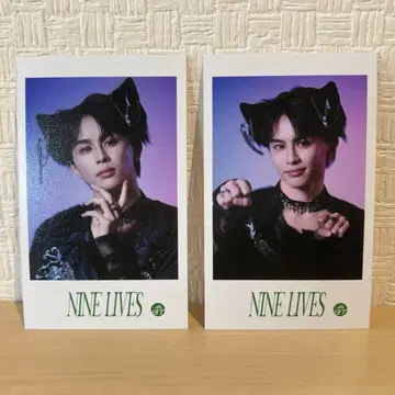 타쿠야 NINE LIVES 미니 사진 2장 세트