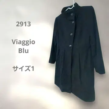 Viaggio Blu(비아지오 블루) 코트 사이즈 1 S 블랙 긴팔