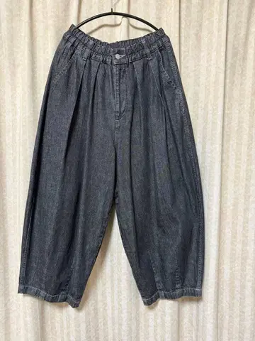 하베스티 서커스 팬츠 데님 블랙