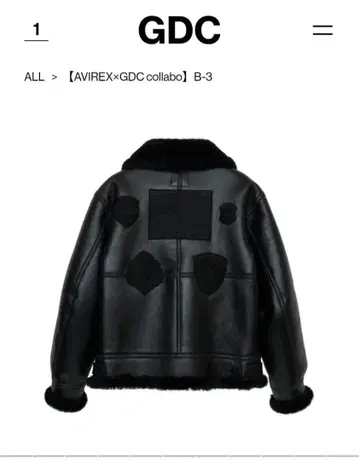 GDC AVIREX B-3 사이즈 L (40) 미사용 새상품