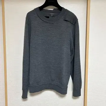 ZARA 스테파노 필라티 콜라보 컷 아웃 패치워크 스웨터