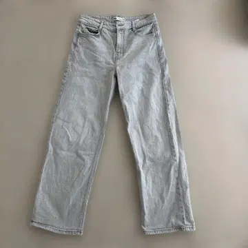 ZARA 스트레이트 데님 라이트 그레이