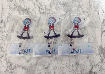 메메마을 이어지는 아크릴 스탠드 유유 우파파론 3개 세트