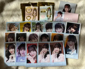 이코럽 오토시마 리사 미니 사진 굿즈 묶음 판매