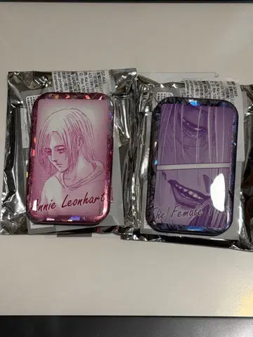 진격의 거인전 final 홍콩 한정판 캔뱃지 아니 레온하트