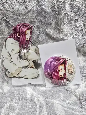 최유기 애니메이트 복권 대두 사오정 아크릴 스탠드, 캔뱃지 세트