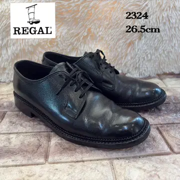 ( 외날개 & 주름 가죽 ) REGAL 리걸 플레인토 사이즈 26.5cm
