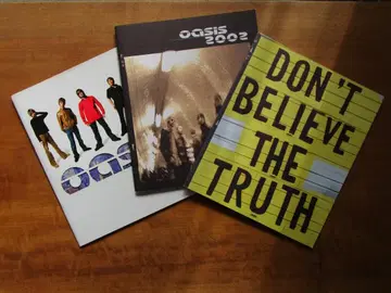 Oasis 오아시스 내한 투어 팜플렛 3권 세트
