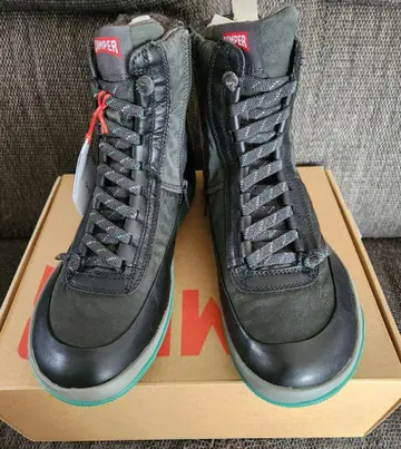 캠퍼 Camper 부츠 하이컷 스니커즈 25.5cm 새상품