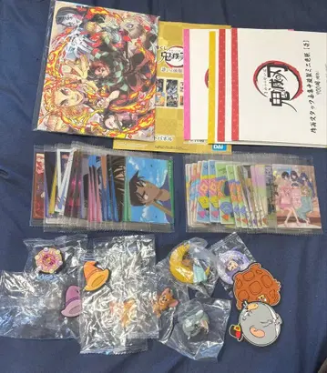 애니메이션 굿즈 세트