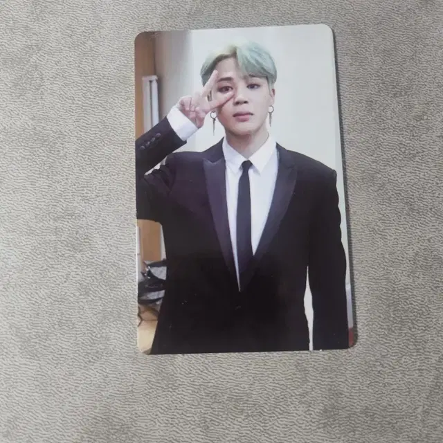 bts 방탄 2018 메모리즈 지민 포카