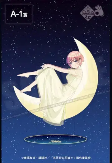 5등분의 신부* 이치카 A상 메가 BIG 아크릴 스탠드 캐릭터 복권
