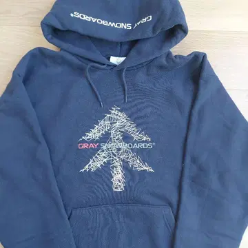 GRAY SNOWBOARDS 네이비 후드티