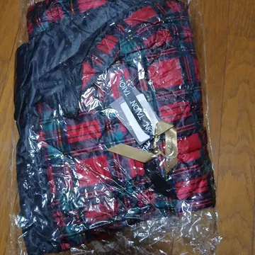 이치 앤티크스 TAION 체크 무늬 스톨과 스커트