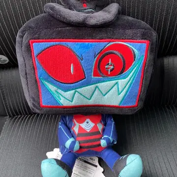 해즈빈 호텔에 오신 것을 환영합니다 앉은 봉제 인형 복스 라운드원 한정판