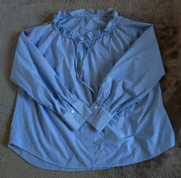 르쿠르카 스트라이프 셔츠 블루