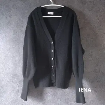 새상품급 IENA(이에나) 가디건 블랙