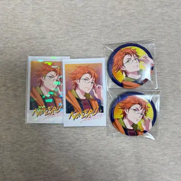 [ 4개 세트 ] 킨츠아 파라라이 킨파라 쥬오인 카케루 캔뱃지 카드